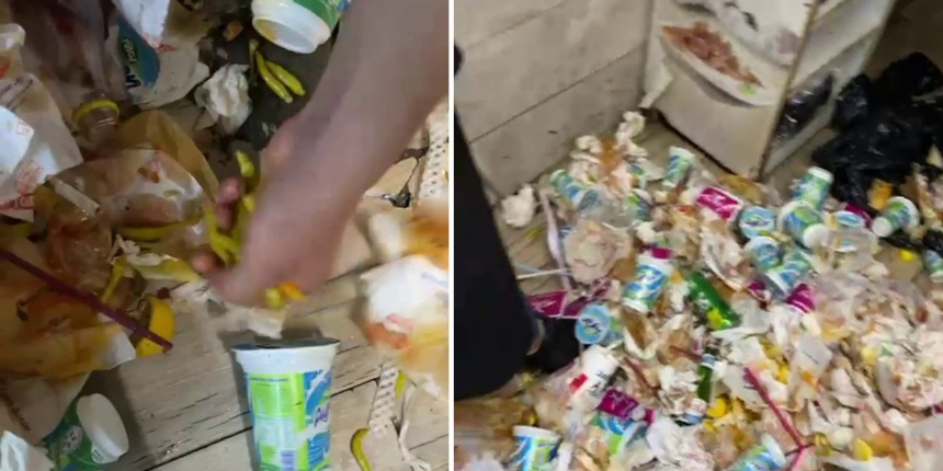 Kadıköy'deki tantunicide mide bulandıran görüntüler: Çöpten biber toplattı!
