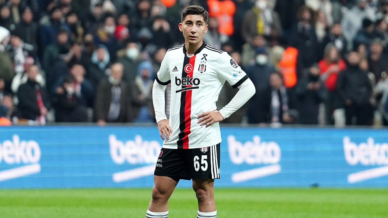 Emirhan İlkhan'dan Beşiktaş-Gaziantep FK maçının ilk yarısında nefis istatistik...