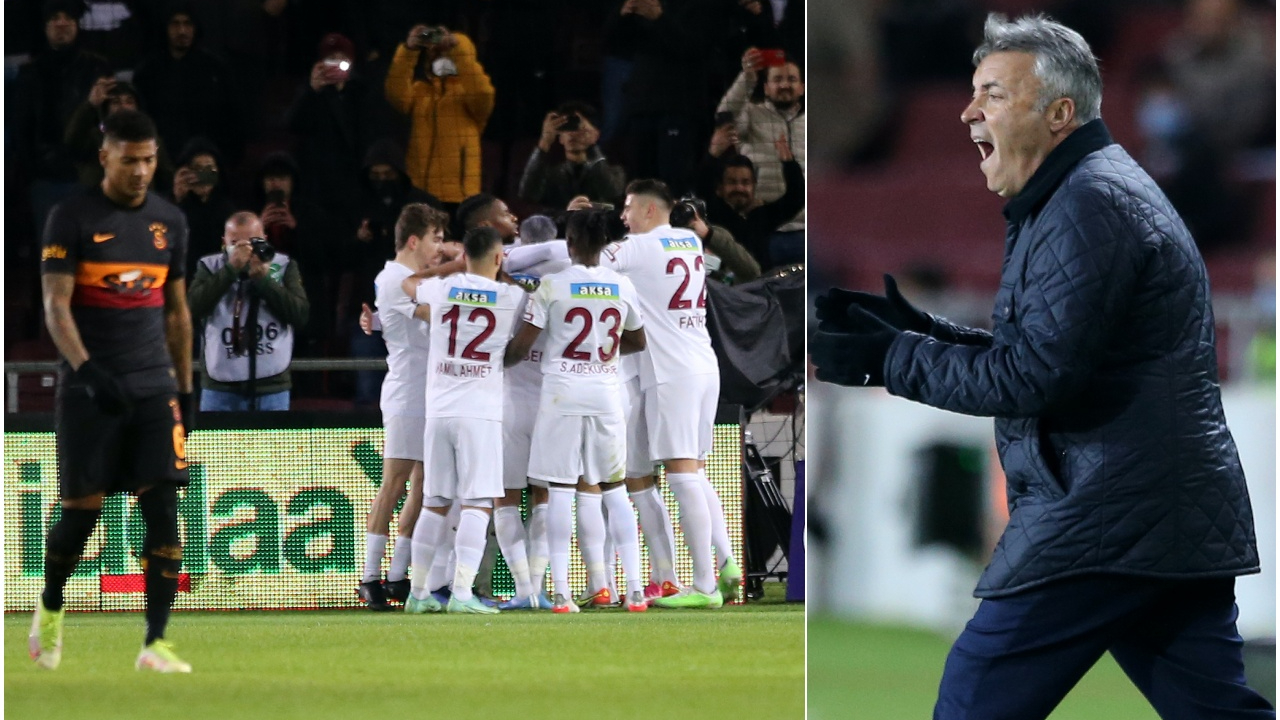 Galatasaray iki kez öne geçtiği Hatayspor deplasmanında 4-2 mağlup oldu.. Saba Lobjanidze'den üçlük