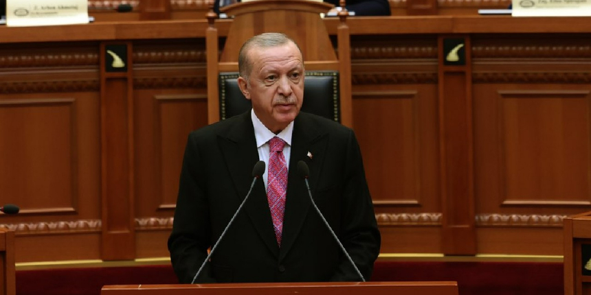 Cumhurbaşkanı Erdoğan, Arnavutluk Meclisi'ne hitap etti!