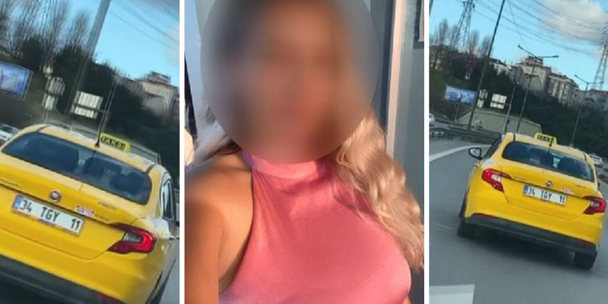 Taksiciden kadın sürücüye dakikalar boyunca taciz: En sonunda kameraya aldım!