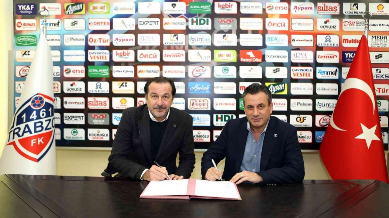 1461 Trabzon FK’da Yusuf Şimşek dönemi resmen başladı