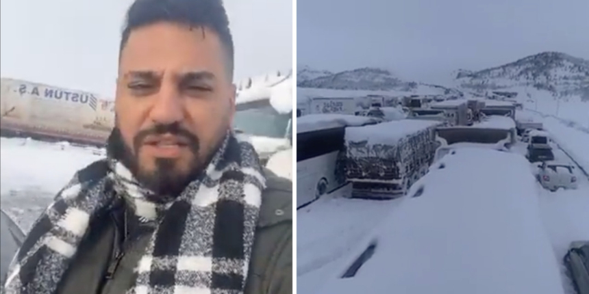 Nurdağı'nda mahsur kalan vatandaşlardan yardım çığlığı: Yiyeceğimiz yok, benzin bitti!