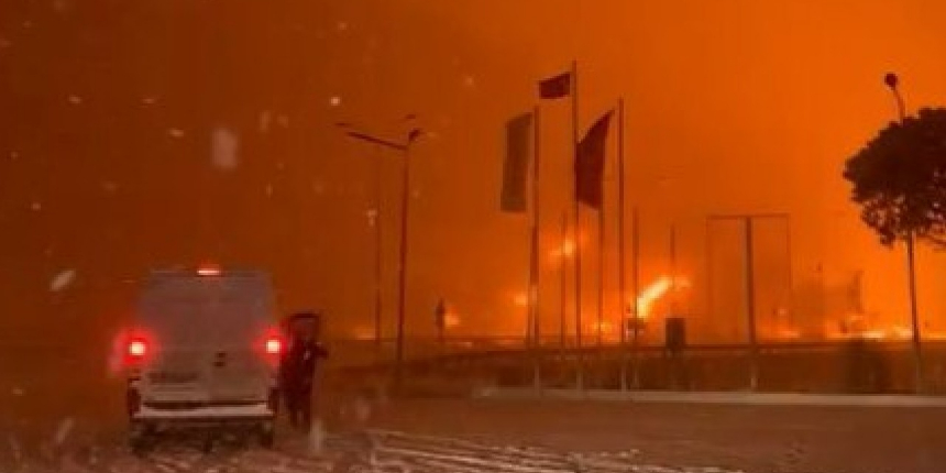Kahramanmaraş’ta petrol boru hattında patlama!