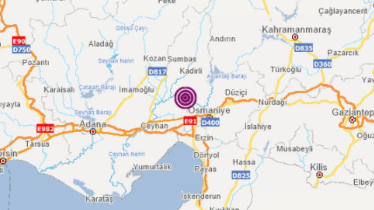 Türkiye beşik gibi sallanıyor! Adana'da 41 saniye arayla iki deprem!