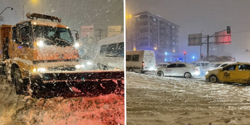 "24 saatte 50 santim kar yağdı" diyen Vali Gül, Gaziantep'teki son durumu paylaştı!