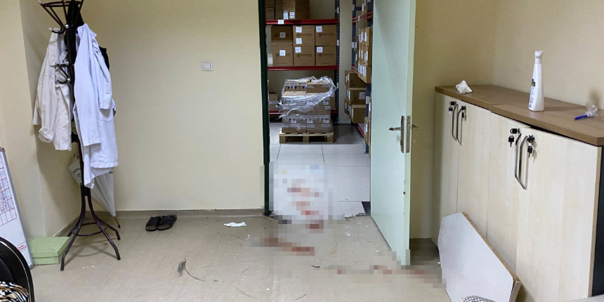 Hastane çalışanına silahlı saldırı düzenlendi
