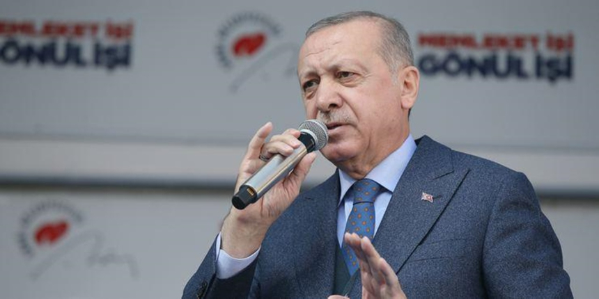 Cumhurbaşkanı Erdoğan'ın programına hava muhalefeti engeli