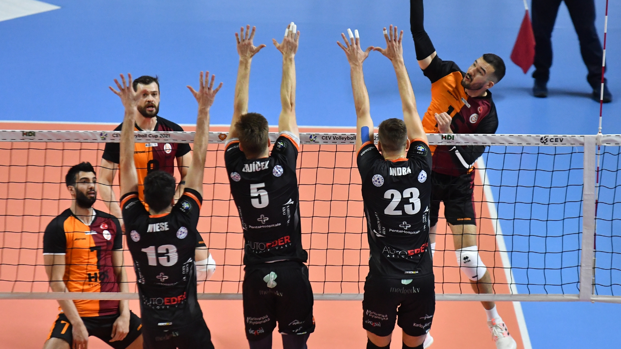 Galatasaray HDI Sigorta, CEV Kupası’na son 16 turunda veda etti