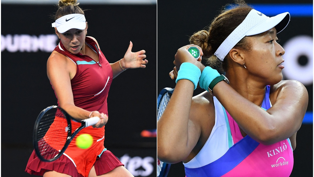 Amanda Anisimova, Avustralya Açık'ın son şampiyonu Naomi Osaka'nın kabusu oldu