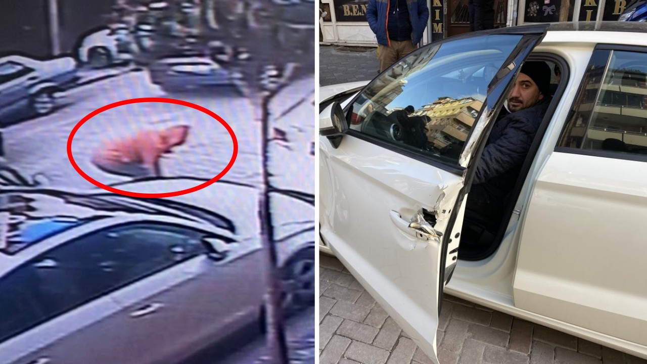 İstanbul'da korkunç kaza: Otomobille kamyon arasına sıkıştı! Yerden parmaklarını topladı!