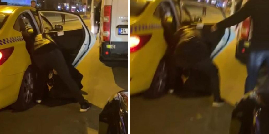 İstanbul'da sarı dehşet: Taksici, Fransız kadın turisti kaçırıp darp etti! Saniye saniye kamerada...
