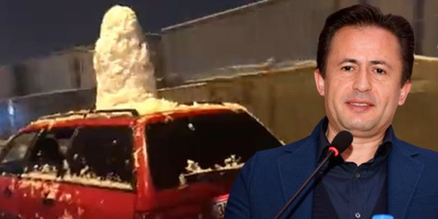 Tuzla Belediye Başkanı Şadi Yazıcı'nın kar paylaşımı güldürdü