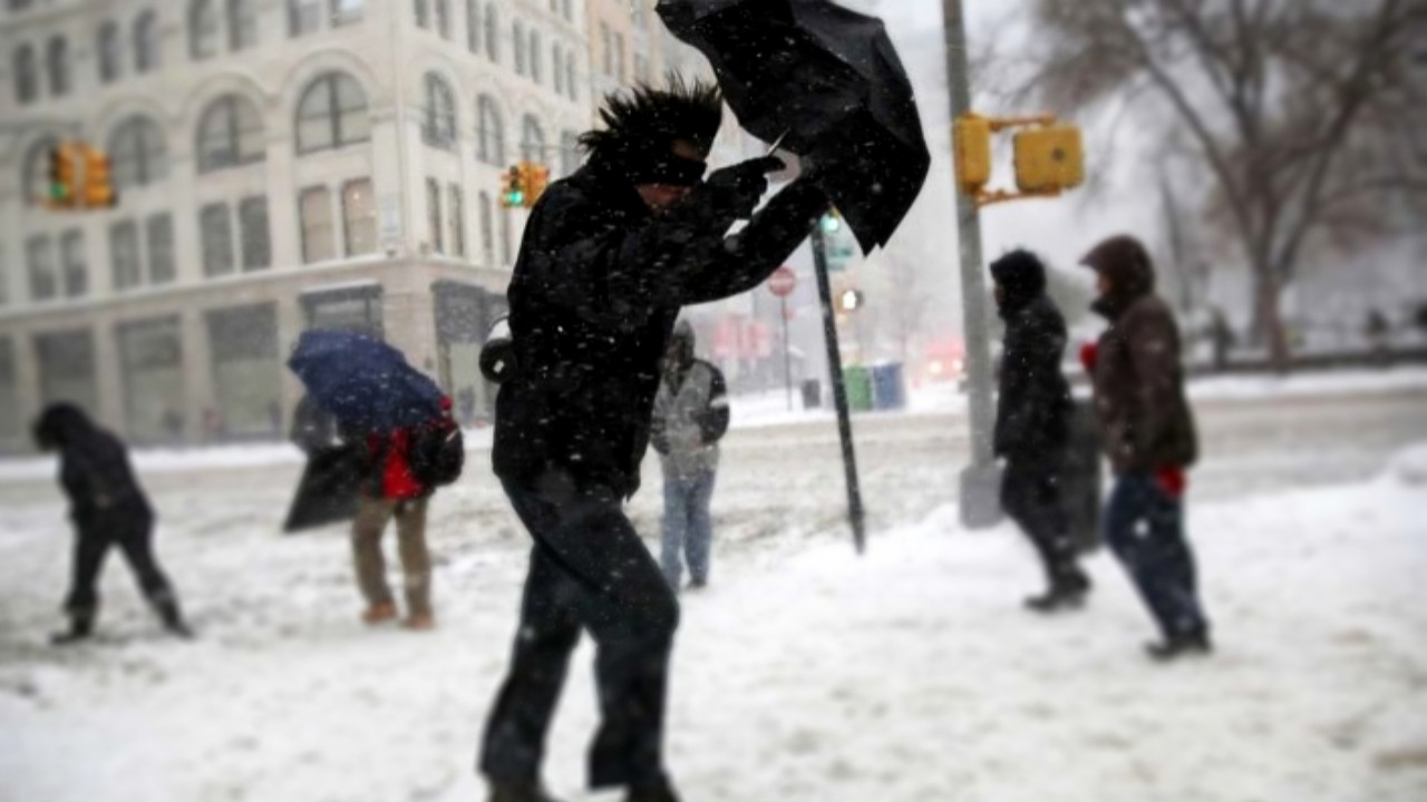 Meteoroloji'den 51 ile uyarı: Hava 6 derece birden soğuyacak! Kuvvetli fırtına ve tipi geliyor!