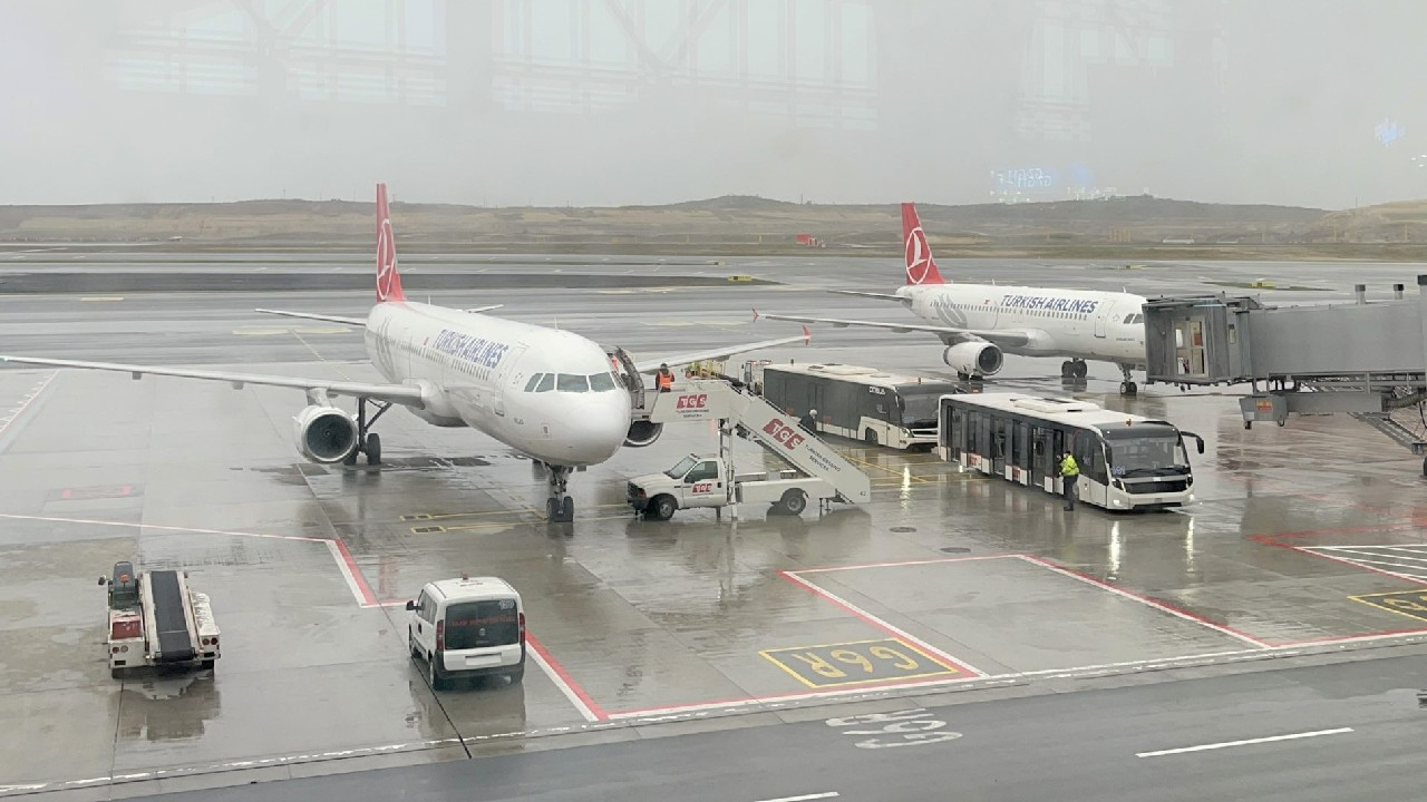Kar yağışı etkili oldu, Türk Hava Yolları yarın yapılması planlanan 31 uçuşu iptal etti!