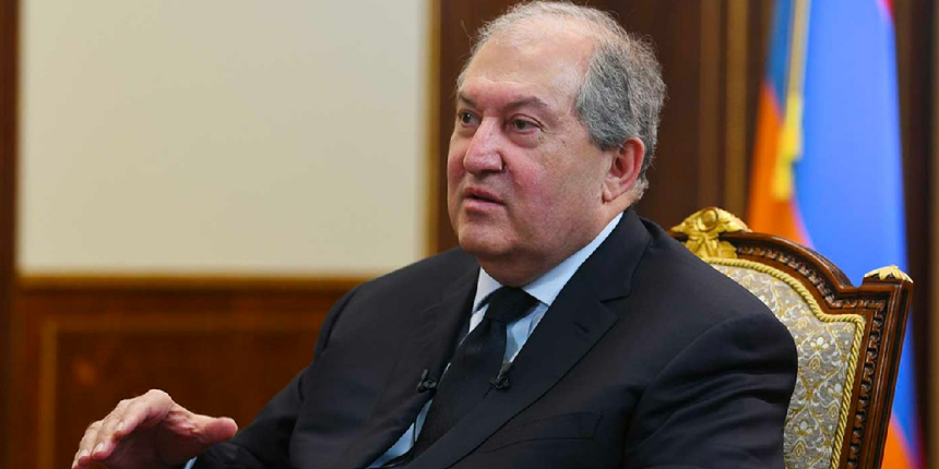 Ermenistan Cumhurbaşkanı Armen Sarkisyan, istifa etti!