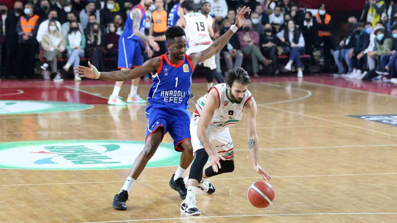 ING Basketbol Süper Ligi: Pınar Karşıyaka: 78 - Anadolu Efes: 73