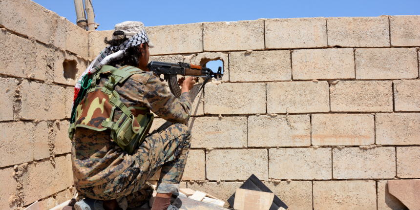 DAEŞ'in PKK hapishanesine saldırısının ardından çatışma sürüyor!