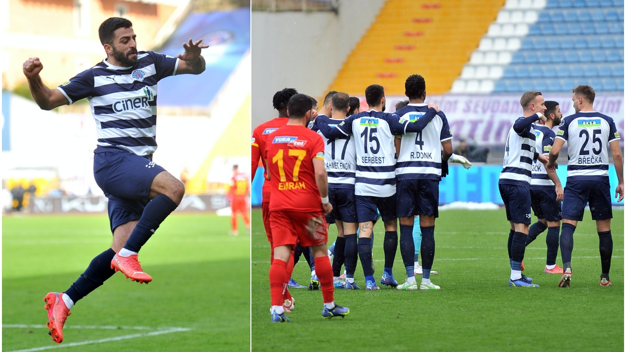 Umut Bozok atıyor, Kasımpaşa kazanıyor... Kayserispor maçıyla galibiyet serisi 5 maça çıktı
