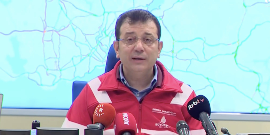 İmamoğlu, AKOM'dan duyurdu: İstanbul'da kar yağışı yine etkili olacak, uyarılara dikkat edelim!