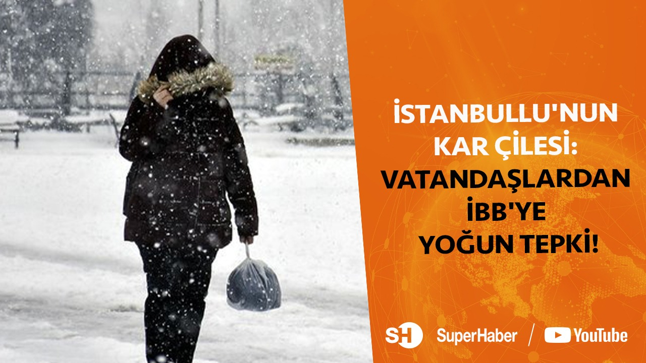 İstanbullunun kar çilesi: Yolda mahsur kaldılar! Vatandaşlardan İBB'ye yoğun tepki var!