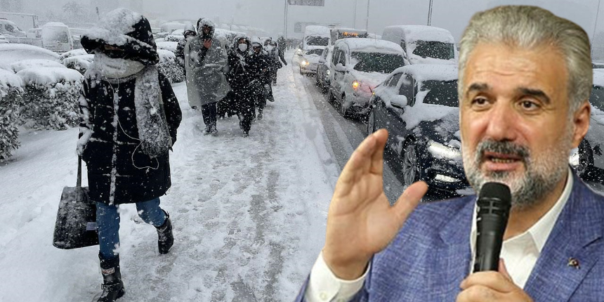 Kabaktepe: İstanbullular bu ayazın üstesinden gelir ama bu yaptığınız aymazlığı unutmaz!