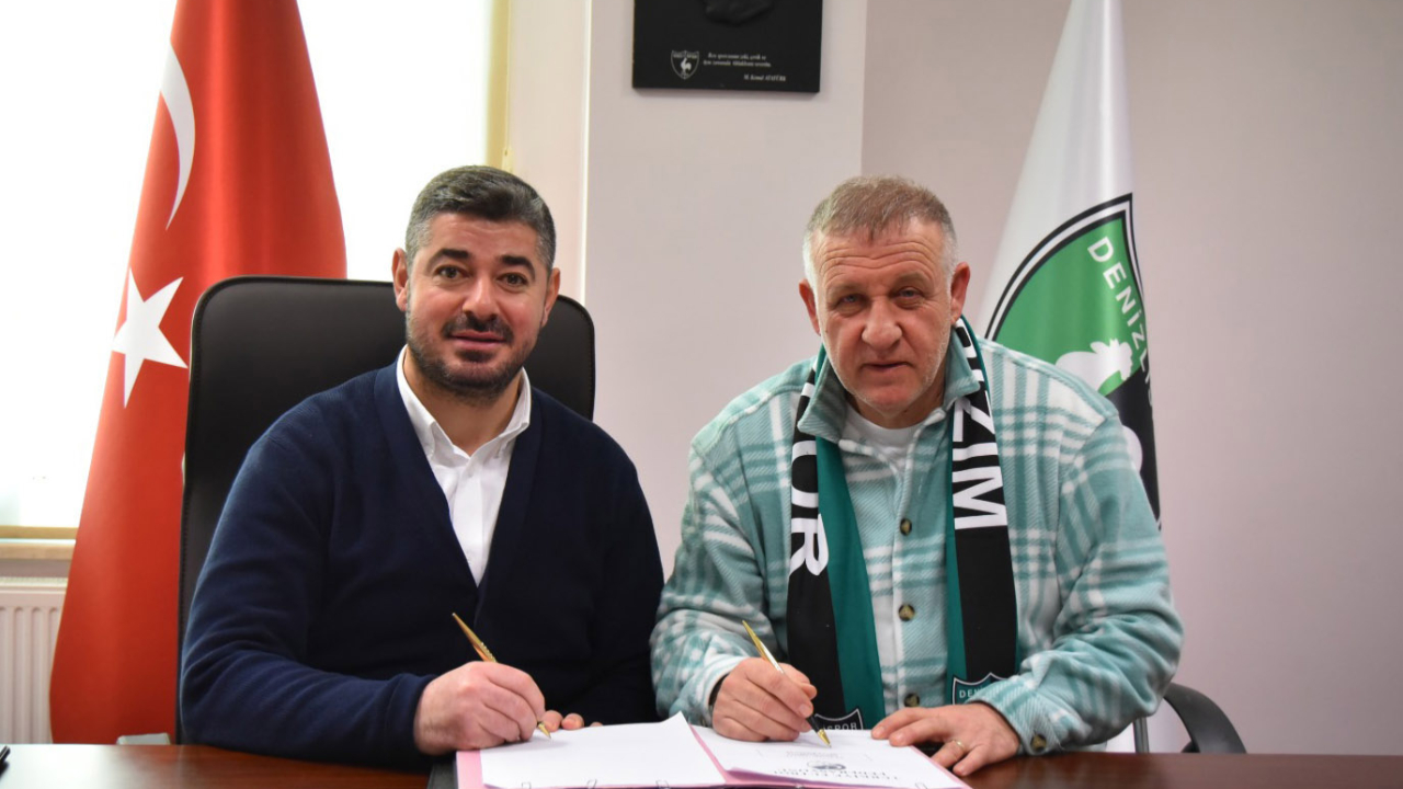 Denizlispor'da 2. Mesut Bakkal dönemi... Hedef; takımı Spor Toto 1. Lig'de tutmak