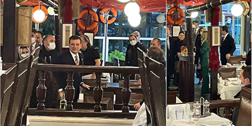 İmamoğlu, İngiliz elçiyle balığın lezzetini konuşmuş!