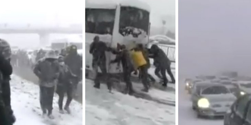 Hadımköy'de kar çilesi hala devam ediyor: İBB müdahale etmedi, devreye bakanlık girdi!