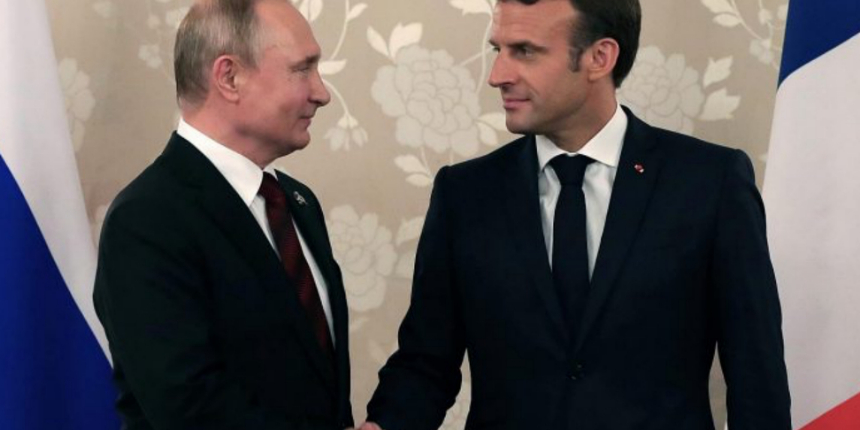 Macron ve Putin, 'gerilimi azaltmak' konusunda mutabık kaldı!