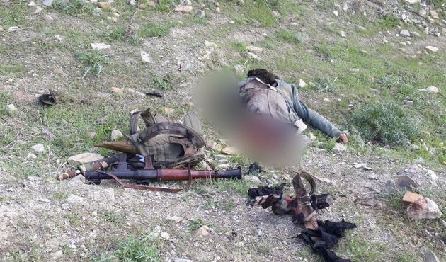 Hainin kurduğu tuzak sonu oldu! PKK'lı terörist parçalanarak öldü...