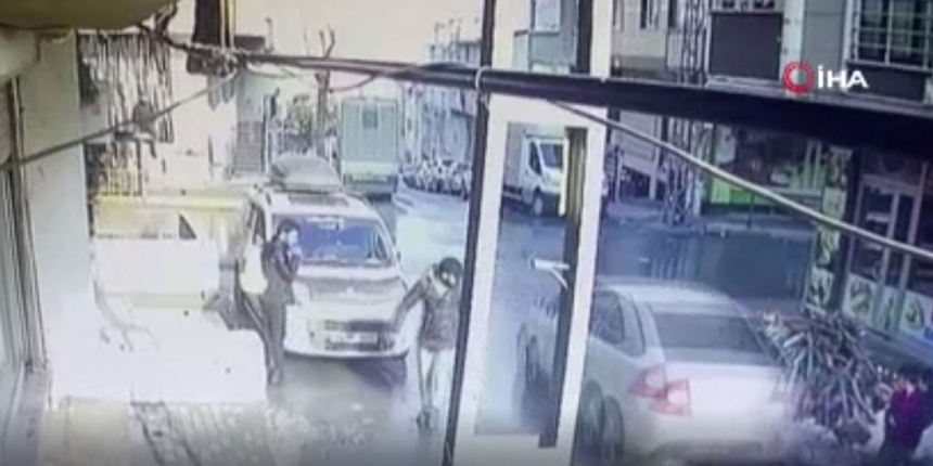 Polisten kaçarken çocukların canını hiçe saydılar! O anlar kamerada