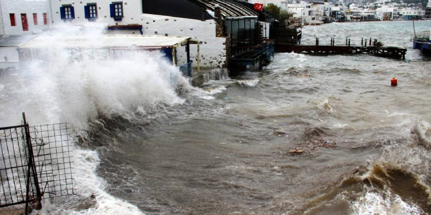 Meteoroloji'den Bodrum-Kaş açıklarında fırtına uyarısı