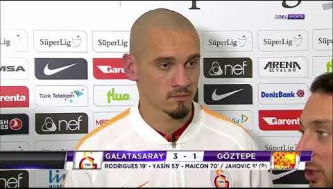 Maç sonu Maicon : ''Hepimiz gördük İmparator geri döndü.'' dedi.