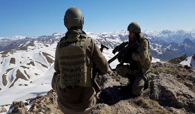 Şırnak İncebel Dağları teröristlerden temizleniyor...
