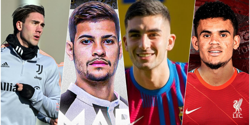 2021-2021 sezonunda ara transfer döneminin en pahalı 10 imzası... Zirvede Dusan Vlahovic var