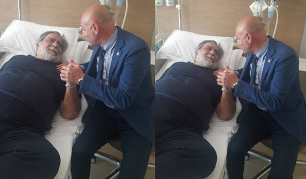 Hastaneye kaldırılan Arif Sağ'a kanser teşhisi konuldu!