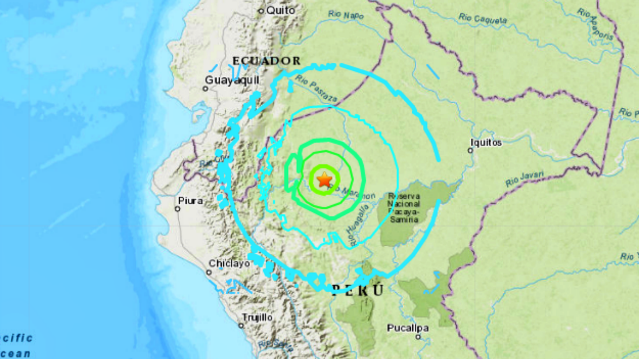 Peru'da 6.8 büyüklüğünde deprem!