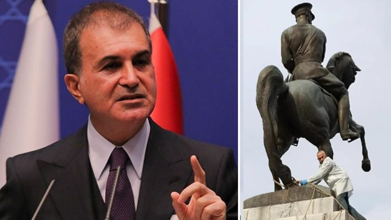 AK Parti'den provokasyona kınama: Atatürk’ün aziz hatırasına yapılan saygısızlığın temel amacı Türkiye'ye zarar vermektir