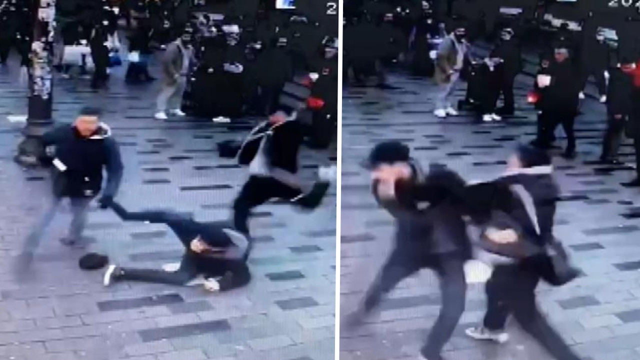 Seyyar parfümcü dehşeti: Almak istemeyen turistin başında parfüm şişesi kırdılar!