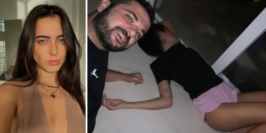İrem Ay Instagram'dan paylaşarak adalet istedi! Eski eşi bayıltana kadar dövdü, marifet gibi gülerek fotoğrafını çekti...