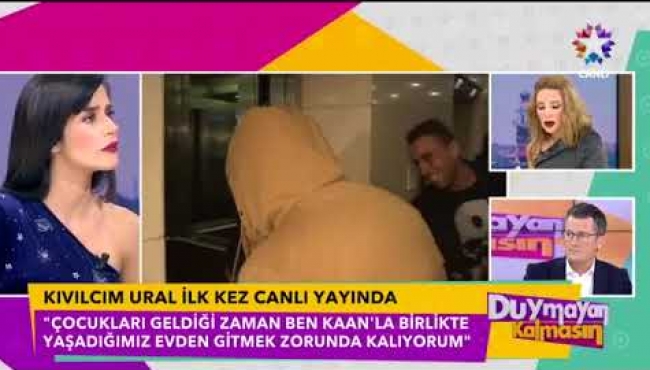 Canlı yayında sert sözler:  Kaan'ın oğlu seninle öpüşme görüntülerini gördü!