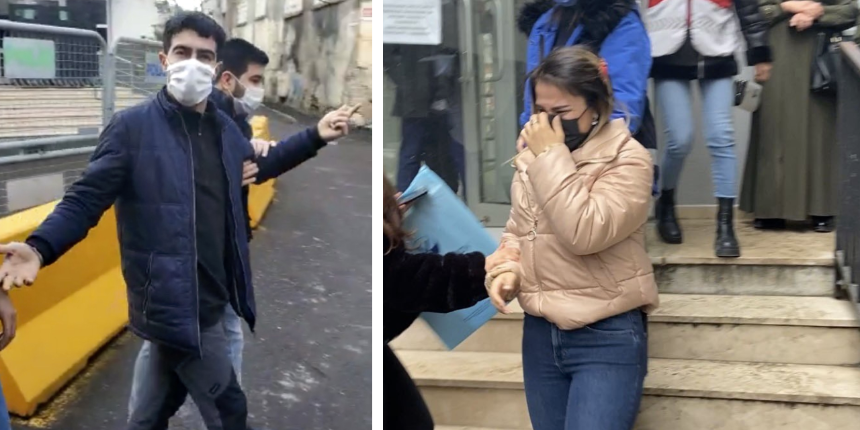 Şişli'de boşanma aşamasındaki eşini kaçıran sanık yeniden tutuklandı