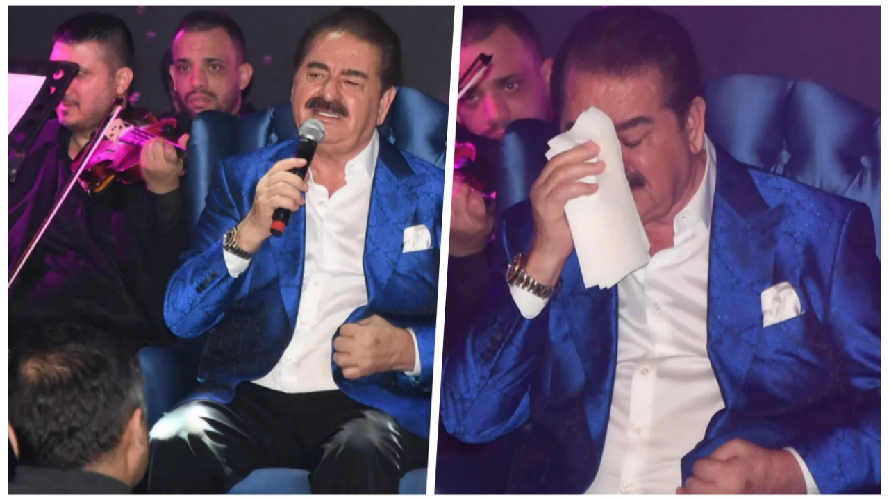 İbrahim Tatlıses'in gözyaşları... Anısını anlatırken sahnede hüngür hüngür ağladı