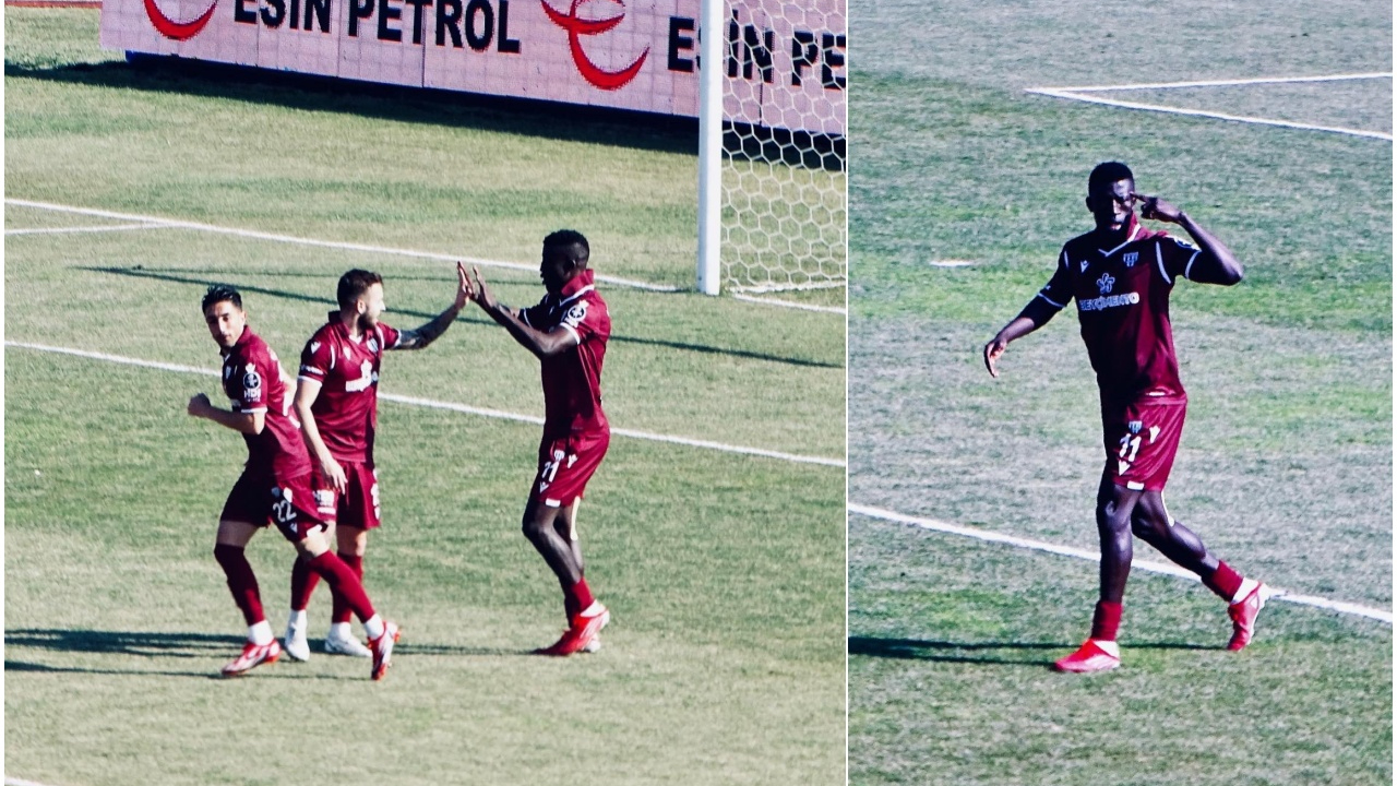 Bandırmaspor Süper Lig umutlarını canlandırdı.. Bandırmaspor-Ümraniyespor: 2-0