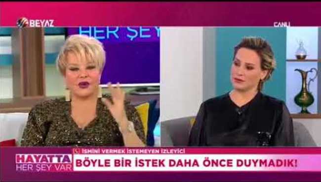 Canlı yayında şok istek! Kocamı evlendirmek istiyorum / VİDEO