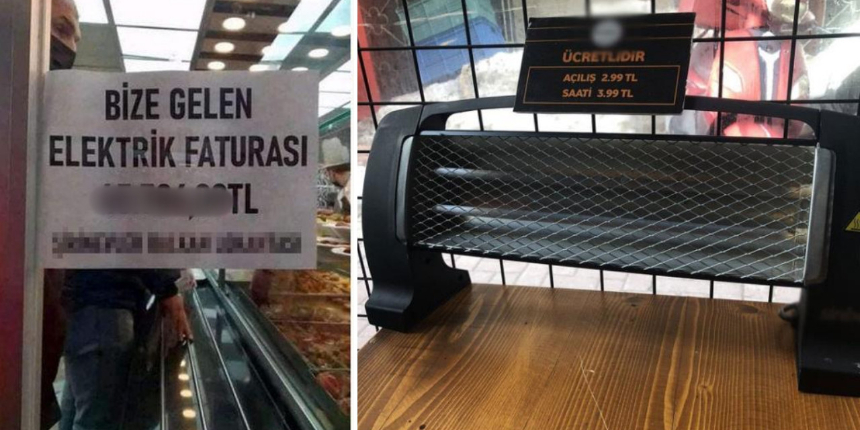 Yüksek elektrik faturaları sonrası şaşkına çeviren görüntüler: Kimi faturayı cama astı, kimi ısıtıcıyı ücretli yaptı!