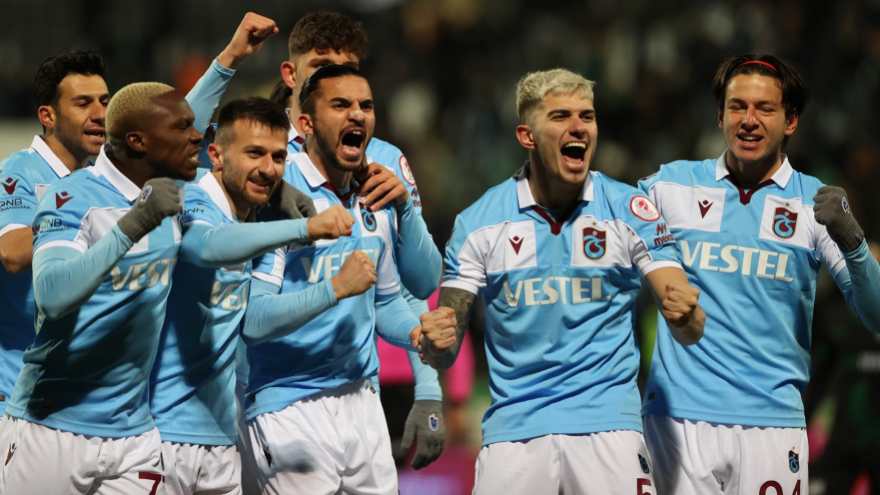 Trabzonspor Kupa'da çeyrek finalde... Bordo-Mavililer Denizlispor'u yerli kalitesiyle eledi