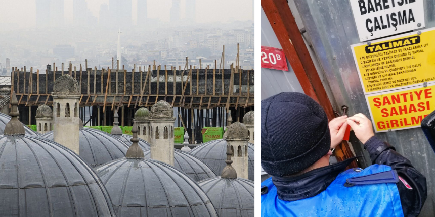 İBB Başkanı İmamoğlu, İlim Yayma Vakfı inşaatı üzerinden şov yaptı