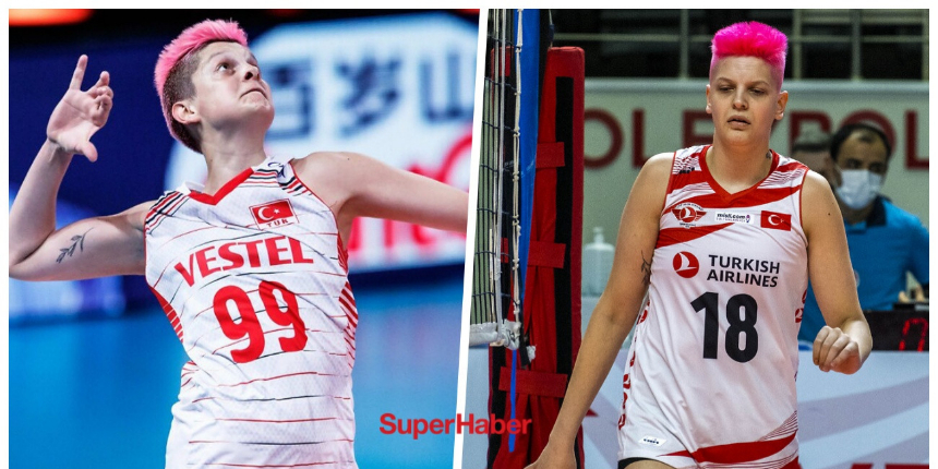 Voleybolcu Ebrar Karakurt imaj değiştirdi! Pembe saçlarına veda etti